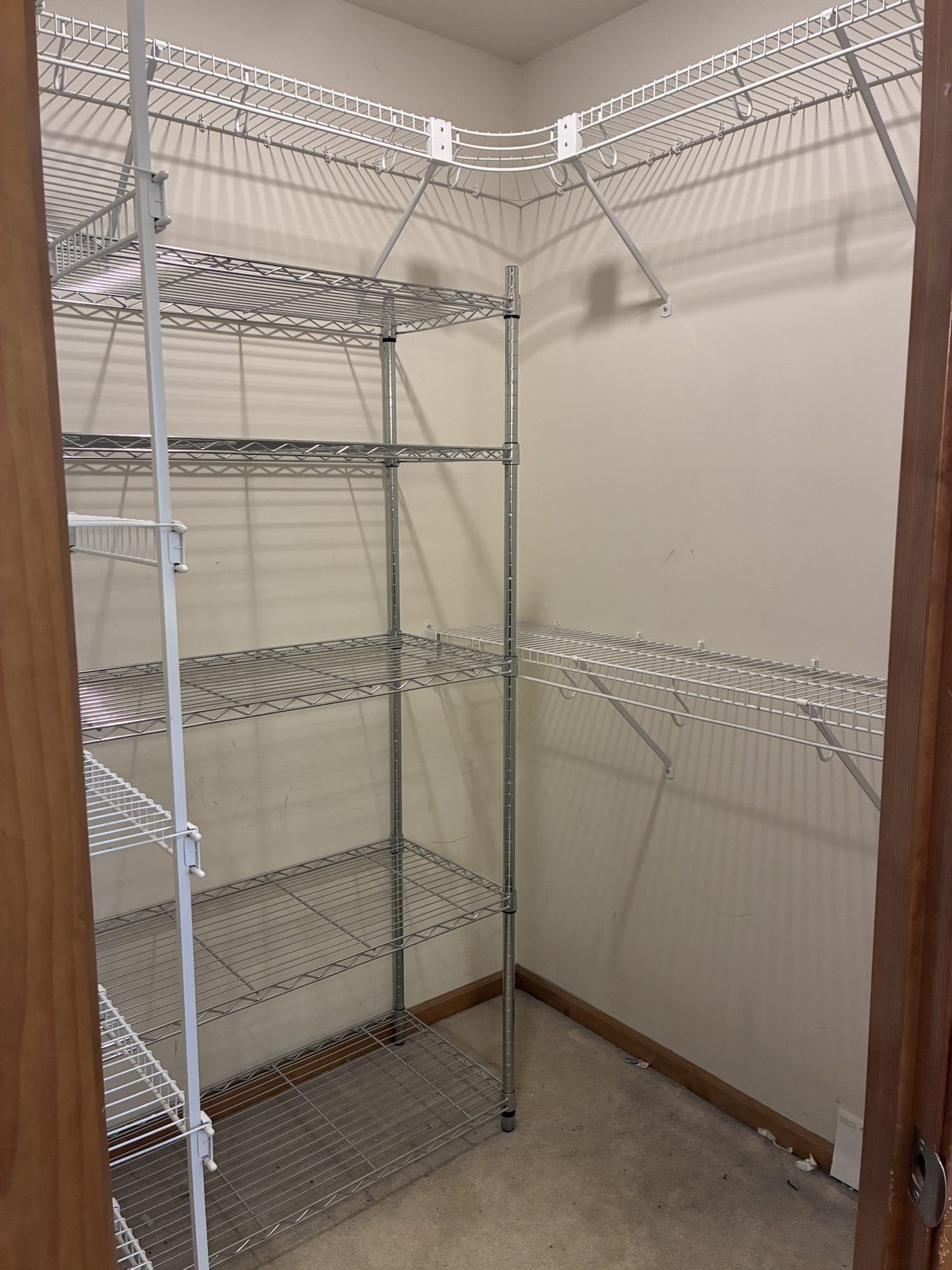 T-Minus 32 Weeks: Painting closets